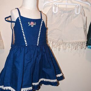 Dollcake Shorts and Tunic Set Size 5/6 Boutique Girl's clothing